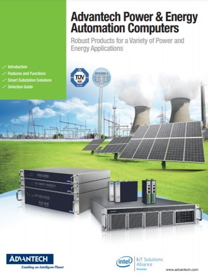 Advantech Power & Energy Automation Computers cover